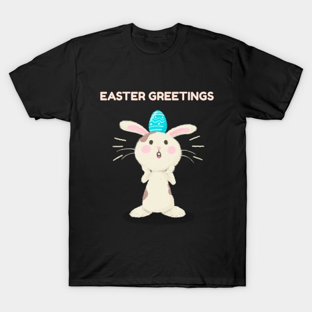 Easter Greetings T-Shirt by Bible All Day 